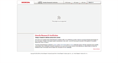 Desktop Screenshot of honda-ri.com
